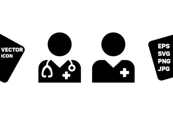 Health Care Icon Vector: Graphics & Icons