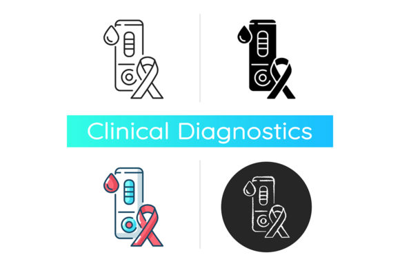 HIV Test Icon: Graphics & Icons for Health Blogs