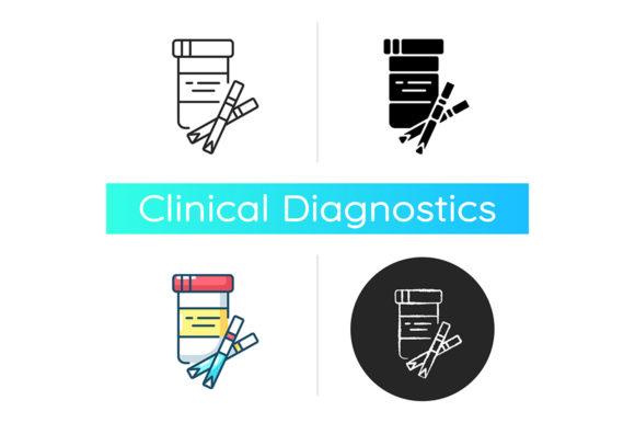 Lab Test Strips Icon: Essential Graphics & Icons