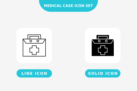 Medical Case Graphics & Icons for Crafters