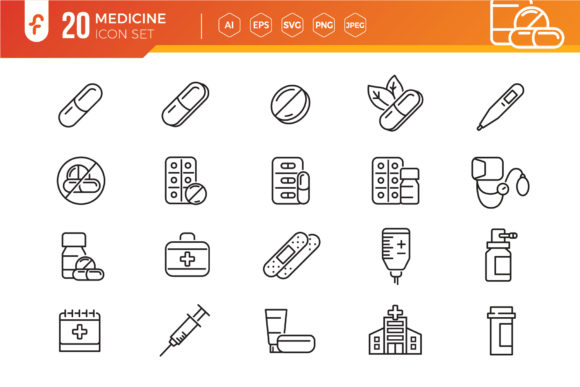 Medical Icons & Graphics for Crafters
