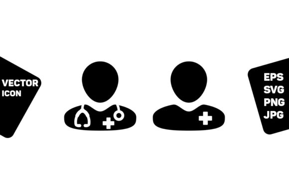 Nursing Icon Vector: Medical Graphics & Icons