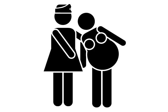 Pregnant Woman Leaning on Nurse: Baby Crafts Review