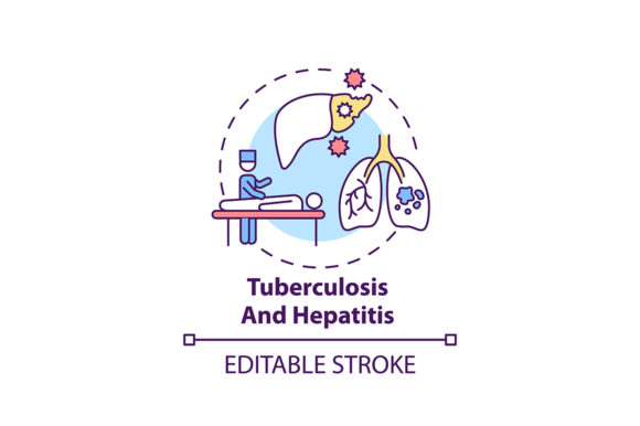 Reviewing the Tuberculosis and Hepatitis Concept Icon
