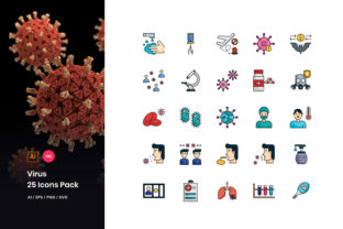 Virus Transmission Icons Pack: A Designer’s Stitch Review